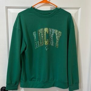 Green Lucky Sweatshirt